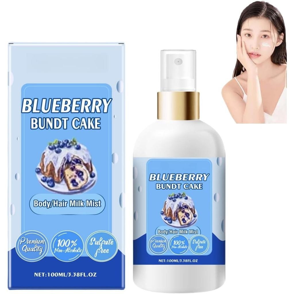 Spray Corporal de Baunilha, Loção Corporal em Spray Vanilla Cream Puff, Spray Hidratante Perfumado para Cabelo e Corpo,