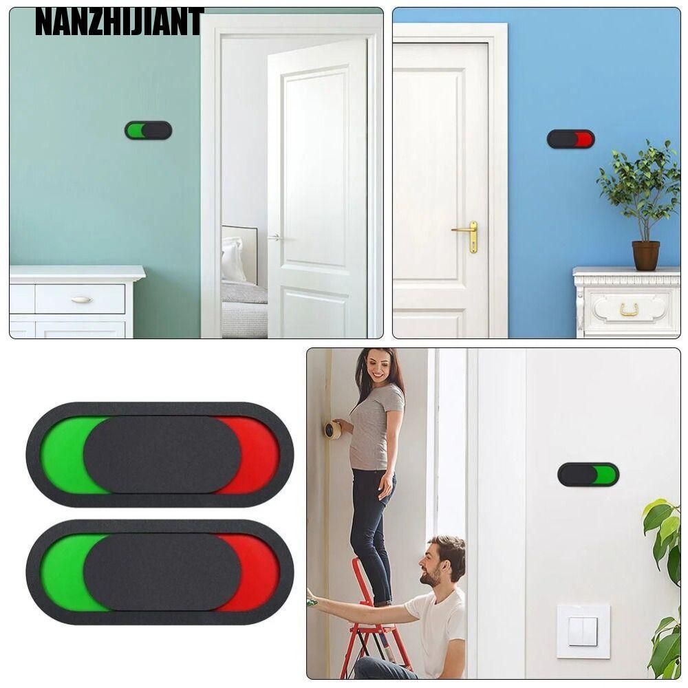 NANZHIJIANT Placa De Sinalização Ocupada Vago Para Porta De Vaso Sanitário , Controle Deslizante Acrílico Aberto , Sinal