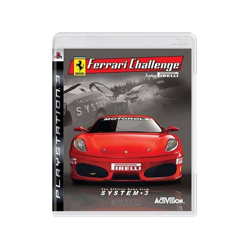 Jogo Ferrari Challenge Trofeo Pirelli - PS3 - Usado - Original