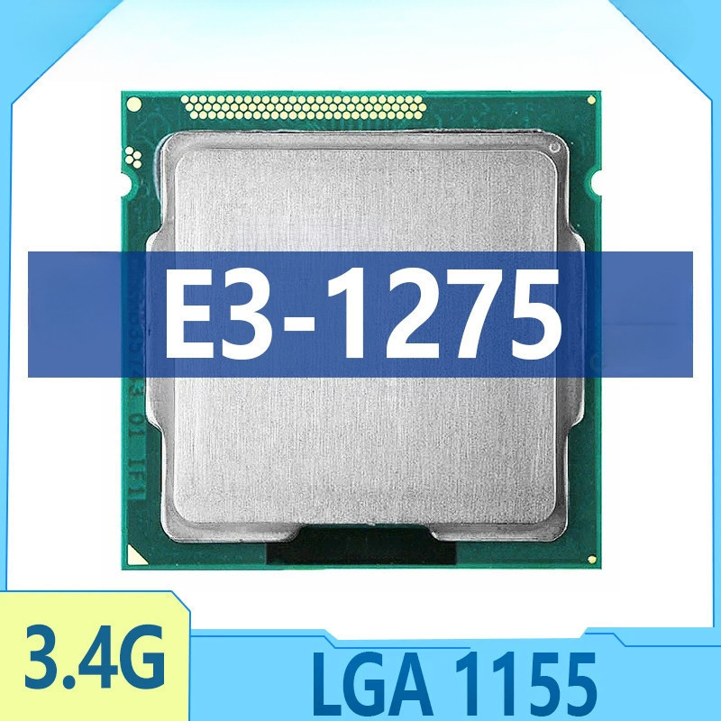 CPU Intel Xeon E3-1275 (Quad-Core 3.4GHz) Excelente Custo-Benefício | Soquete LGA 1155 1275 1275v1