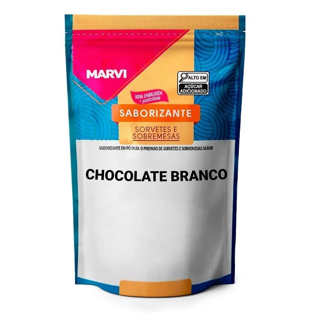 Pó para Sorvete Chocolate Branco - Marvi 100g