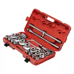 Jogo de Soquetes 3/4 MTX 21a 65mm com 26 Peças em Maleta