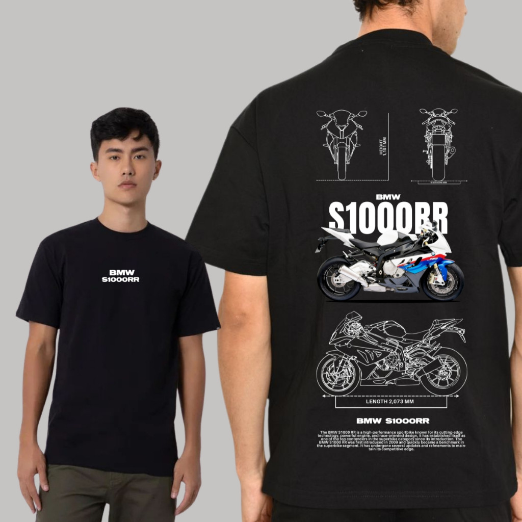 Camiseta Bmw S1000RR Moto Esportiva Lançamento Streetwear Novo