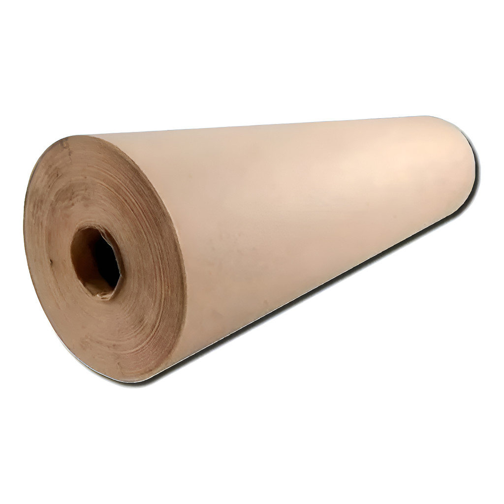 Papel Semi kraft Pardo Bobina 60cm 200 Metros Embalar Moldes Papel de 80g