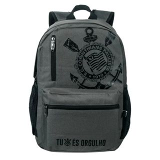 Mochila Notebook Esportiva Corinthians Oficial Bolso Garrafa em Oferta na Shopee