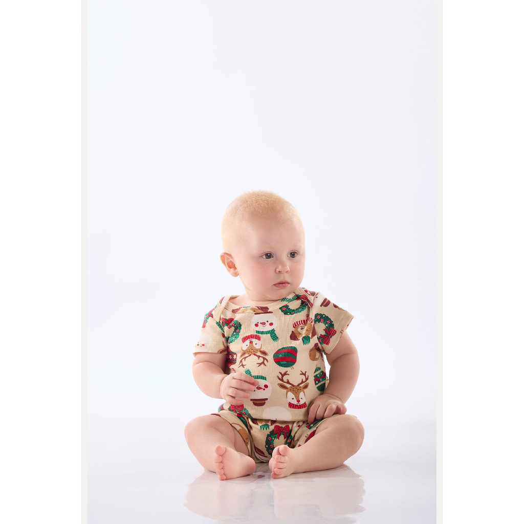Macaquinho Pijama Bebê Unissex Up Baby