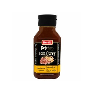 Ketchup com Curry Berna - 230 g em Oferta na Shopee