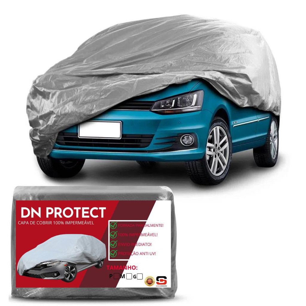 Capa Cobrir Carro Gol G1 G2 G3 G4 G5 Forrada 100% Impermeável Pronta Entrega