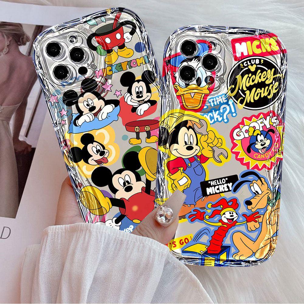Capa Para Samsung A56 A36 A55 A54 A16 A15 A14 A05 A51 A52 A34 A35 A32 A13 A12 A04E Misquivo Mickey Kasus Laser
