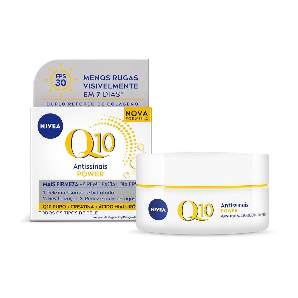 Creme Facial NIVEA Antissinais Q10 Power Dia FPS 30 47g