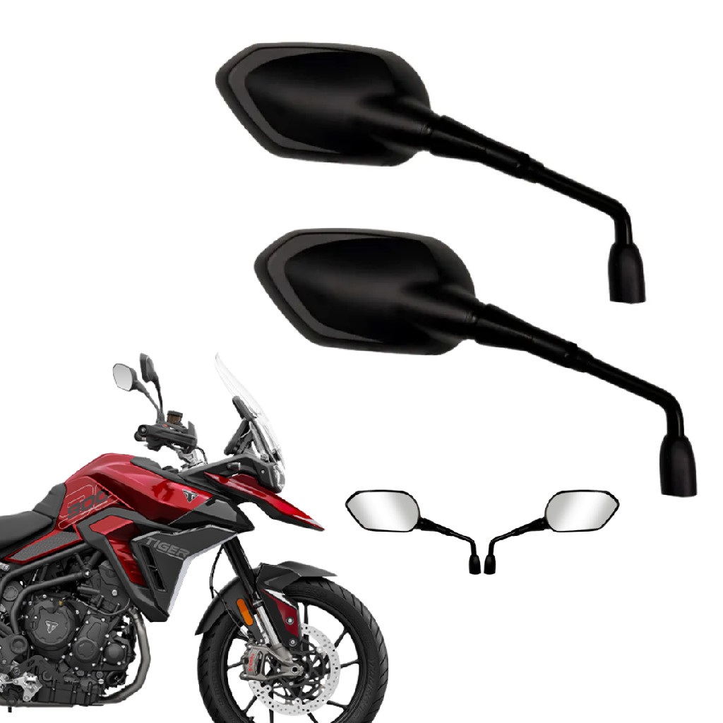 Retrovisor Modelo Tiger Sport 660 longa Lançamento honda