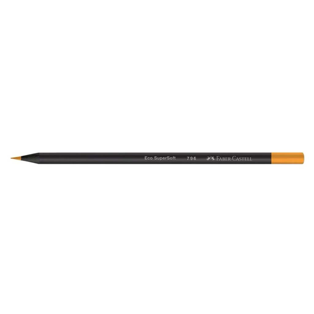 Lapis de Cor Supersoft Faber-Castell 796 Laranja Neon / Neon Orange unidade