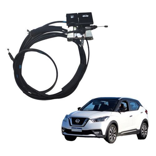 Alavanca Abertura Capo Portiola Tanque Nissan Kicks 2016 22