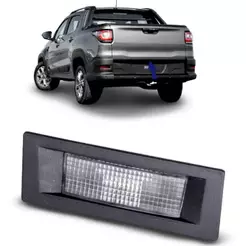 Lanterna Luz De Placa Fiat Nova Strada 2020 21 22 Ate 2024 Cristal