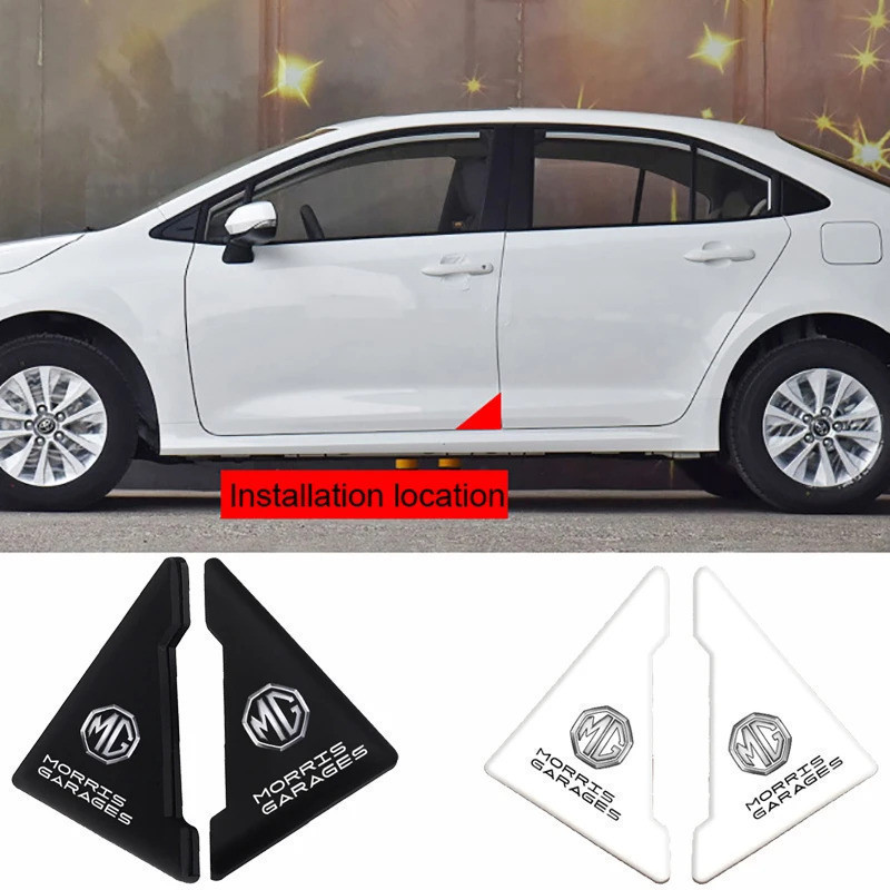 Protetor de Canto de Porta de Carro, Adesivo Anti-Risco para MG Morris Garages MG 6 3 5 7 TF ZR ZS HS GS GT Hector RX5 R
