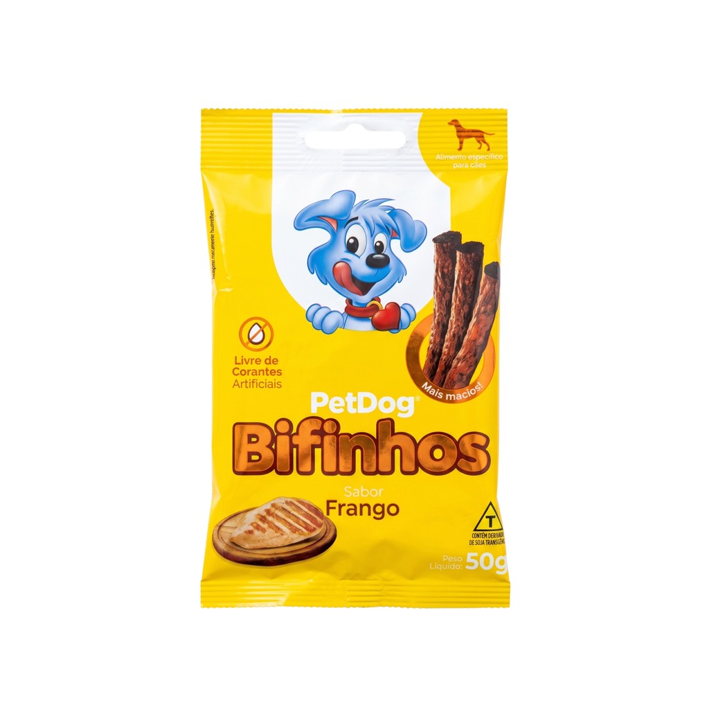 BIFINHO PETDOG FRANGO 50G
