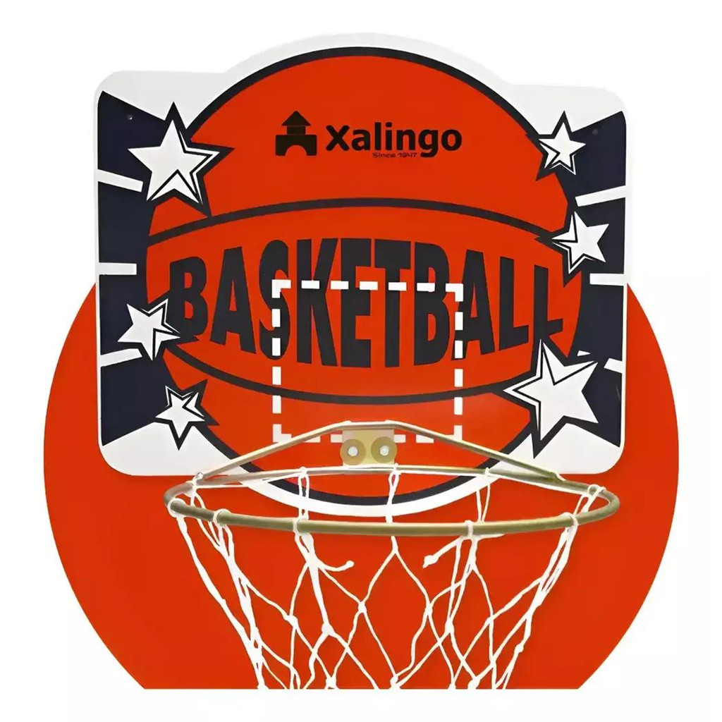 Cesta De Basquete 60x54cm Com Aro 36cm Tabela Infantil