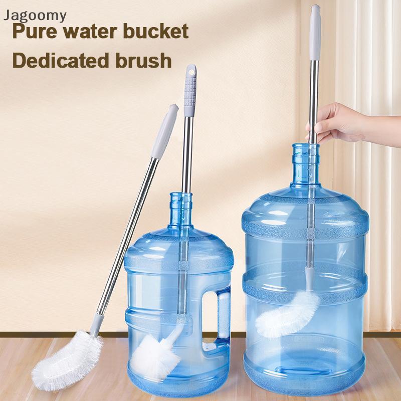 JAG Casa Buet Escova De Lavagem Com Haste Aço Inoxidável Alça Longa Copo Purificador Cozinha Dispensador Água Limpeza OM