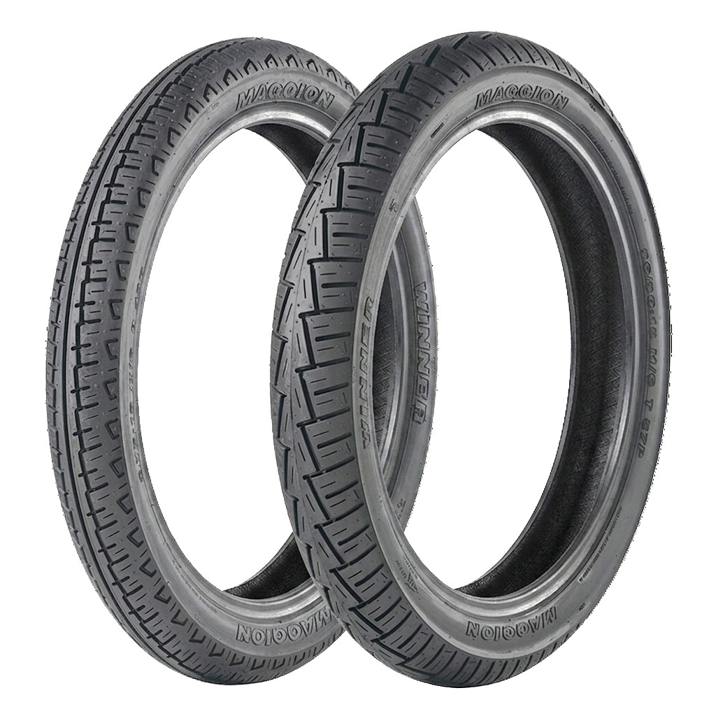 Par Pneu Maggion 90/90-18 + 2.75-18 Winner TT Ybr Titan Cg 125 150 160