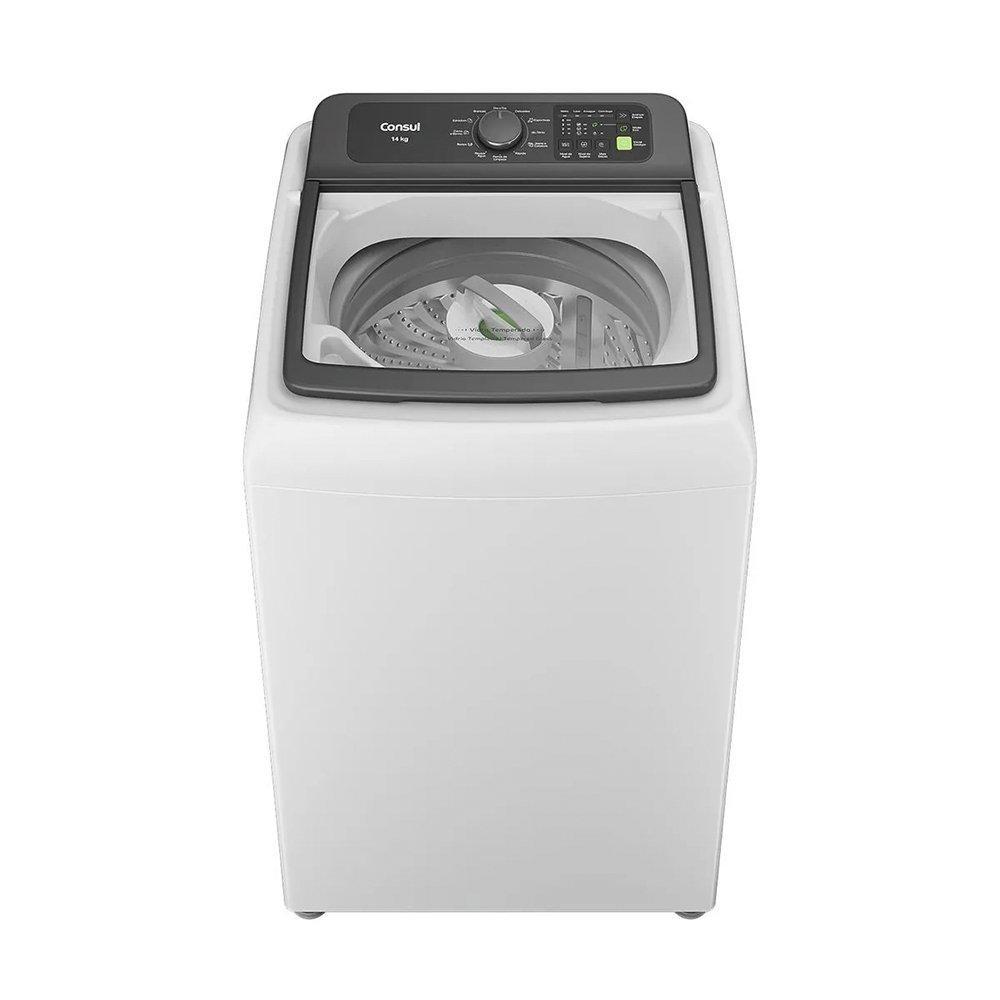 Lavadora Automática Consul CWN14ABANA - 14Kg, 580W, Branca