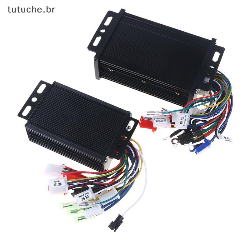 Controlador De Motor Sem Escova De Onda Senoidal TU 36V 48V 20A-350W-500W Para Bicicleta Elétrica , Compatível Com Conec