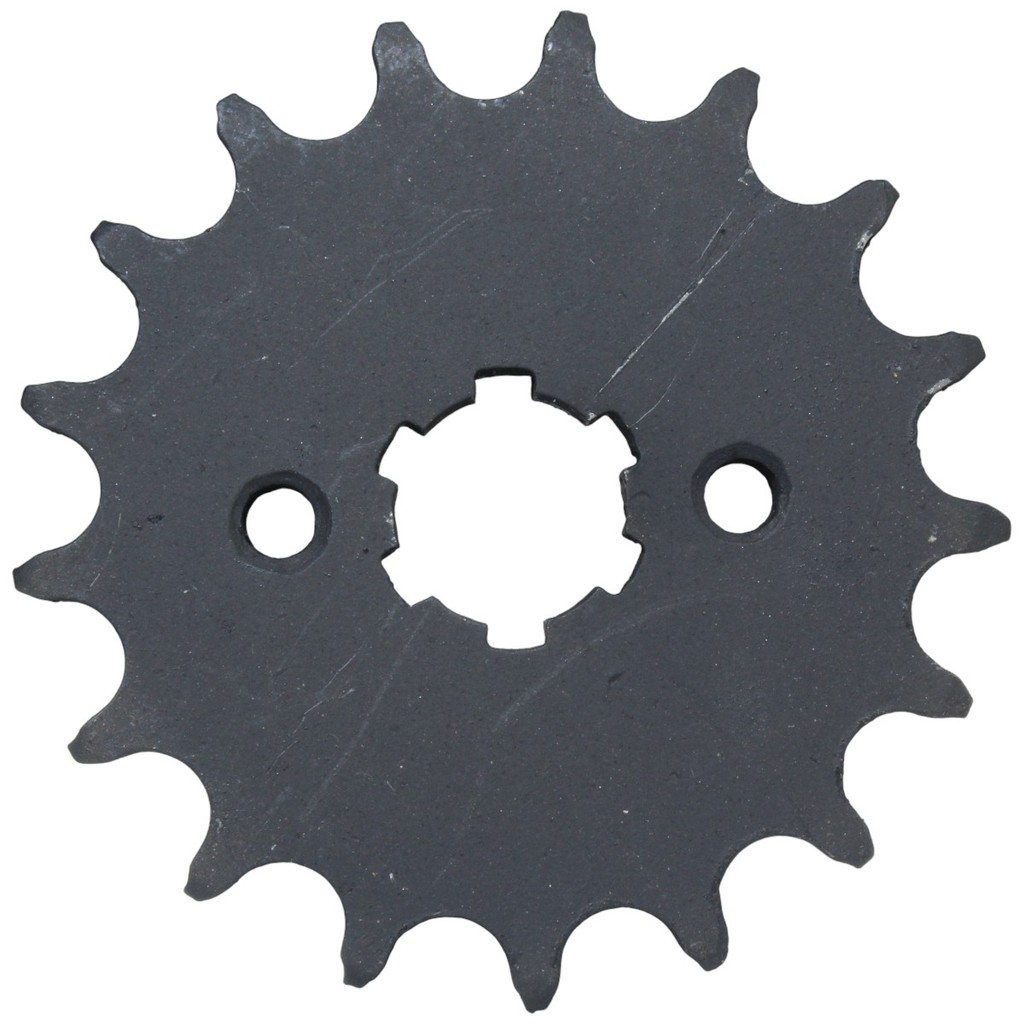 Pinhão de transmissão relação 17 428 YBR125 Factor XTZ125 CG125 Fan Titan Today XLR125 XLS125 XT225 TDM225 DT180 NX150