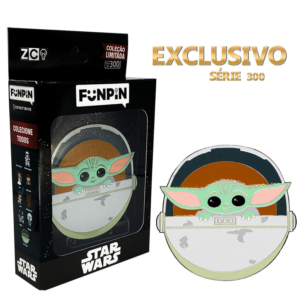 FunPin Baby Yoda - The Mandalorian em Oferta na Shopee