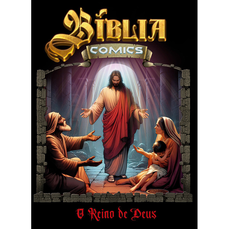 Bíblia Comics - P Reino de Deus em Oferta na Shopee