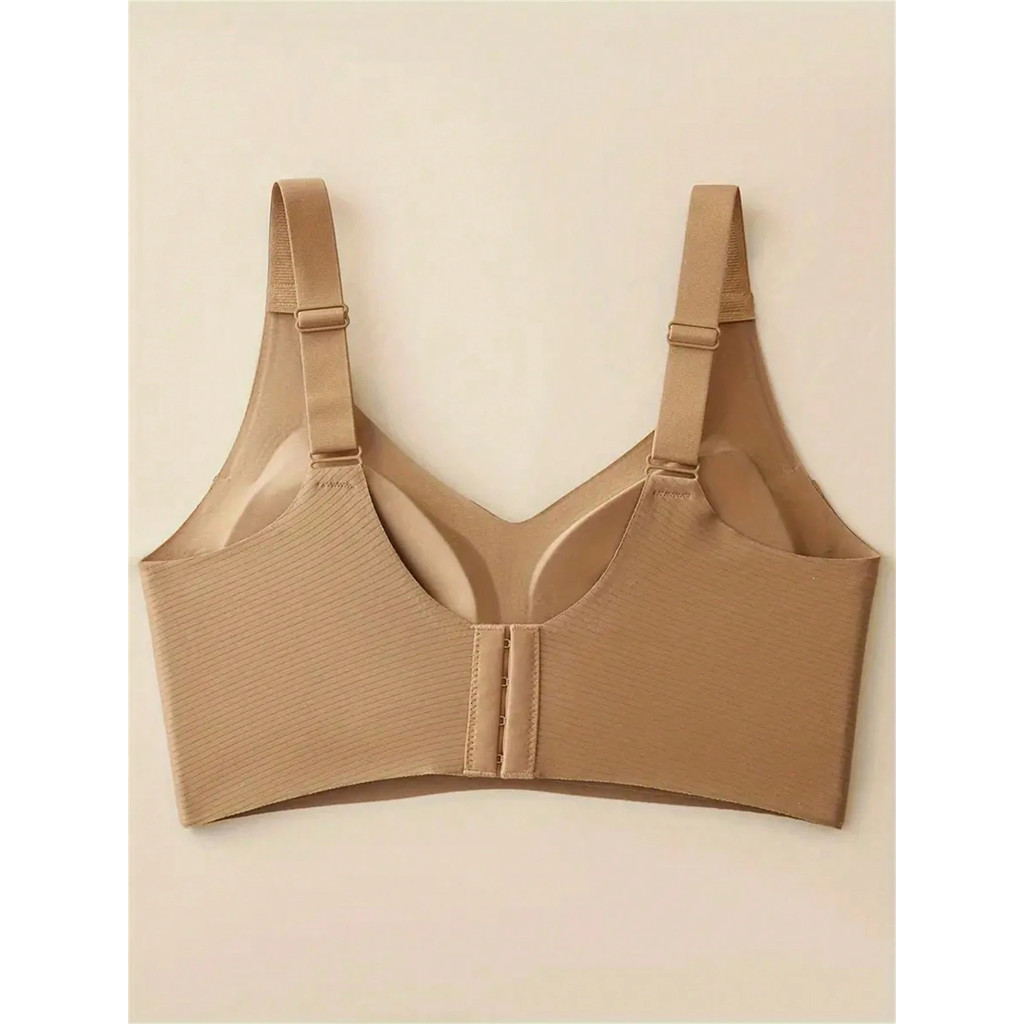 Conjunto de sutiã esportivo respirável sem costura de três peças feminino — imagem 2 de 2