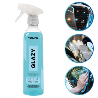 GLAZY 500ML LIMPA VIDROS AUTOMOTIVO VONIXX 4 EM 1 COM REDUTOR DE ATRITO E RISCOS em Oferta na Shopee