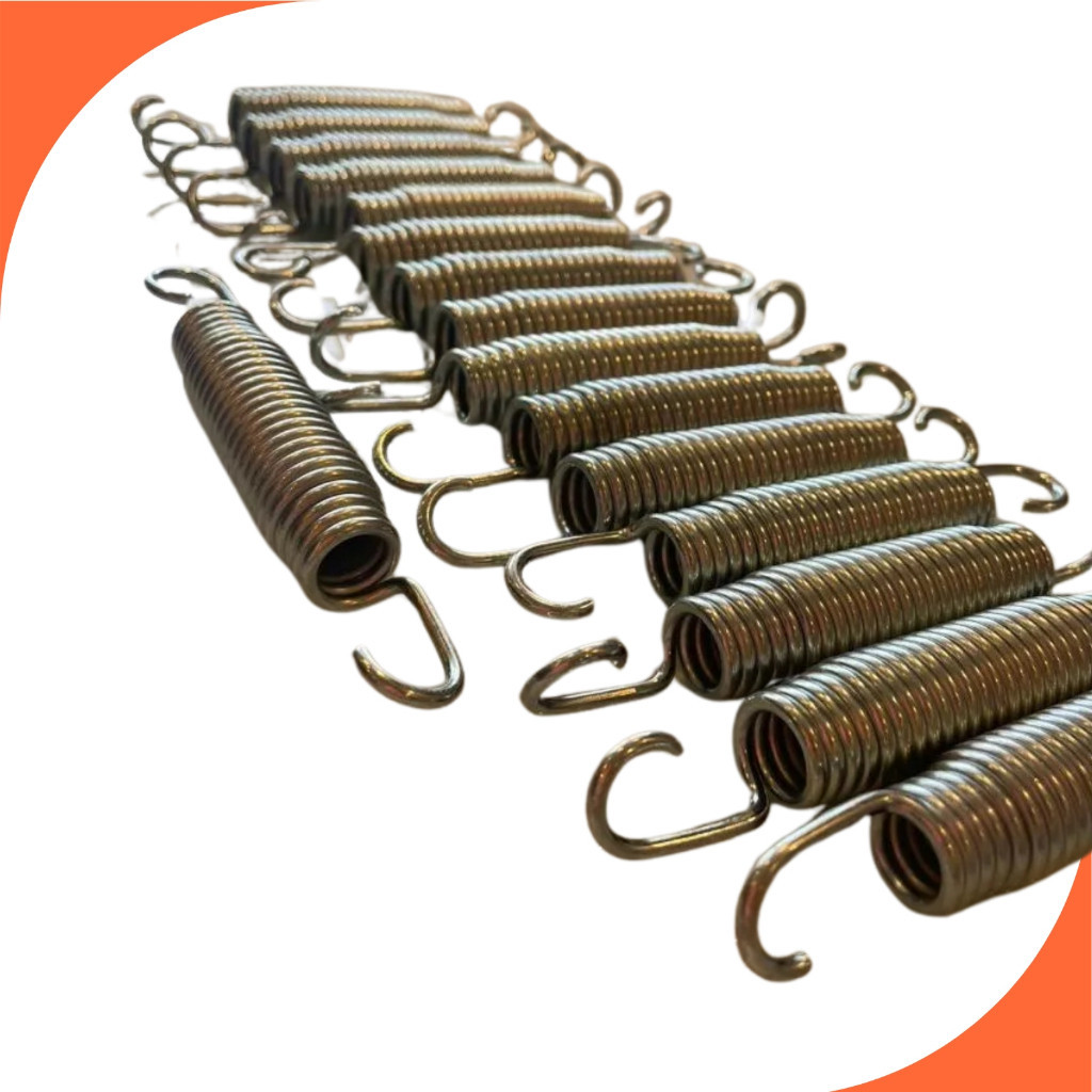 Kit 60 Molas Galvanizadas para Cama Elástica - 14cm - Alta Resistencia!!! — imagem 2 de 2