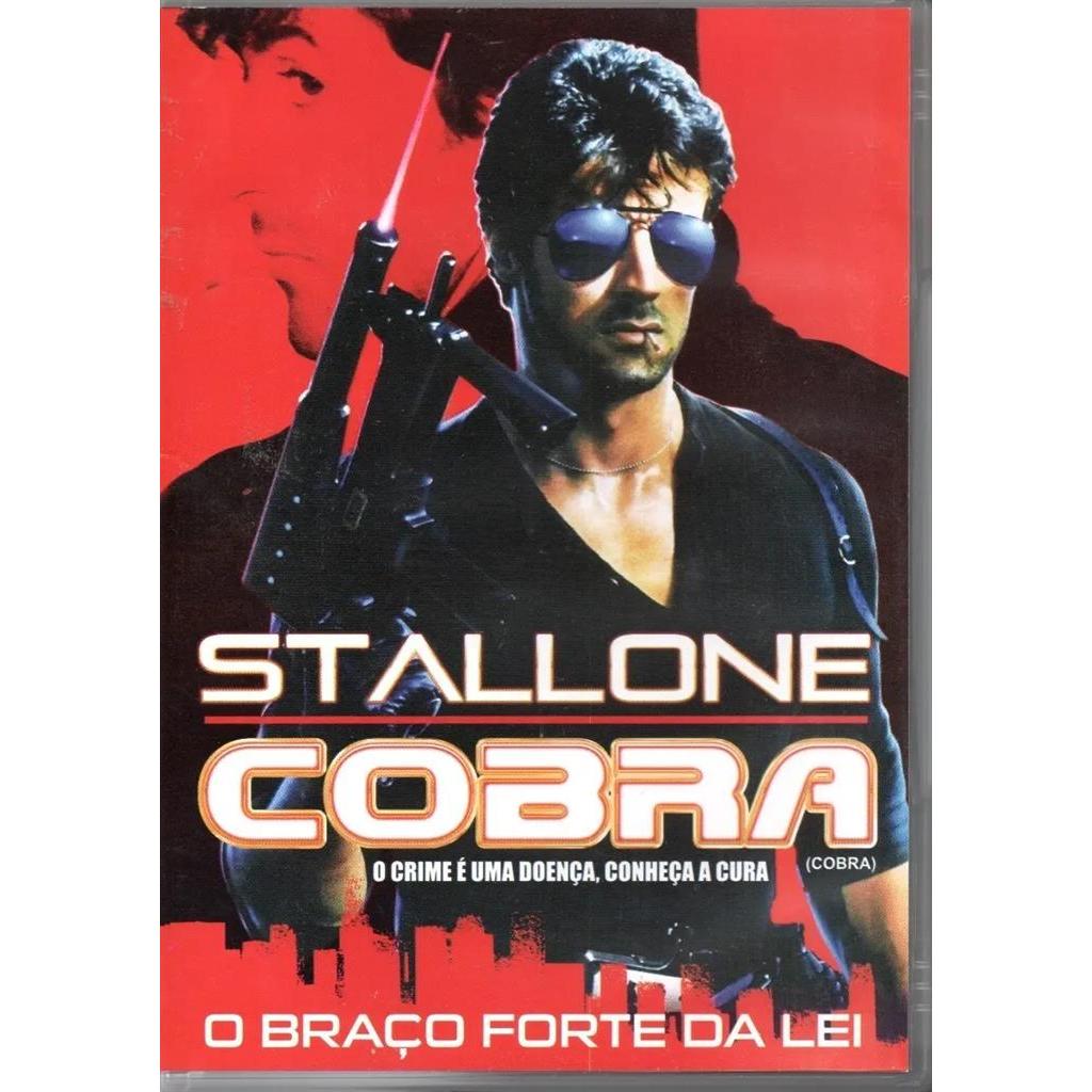 DVD COBRA = STALLONE = DUBLADO direção GEORGE COSMATOS