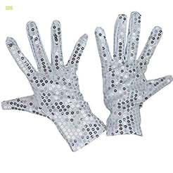 Ss 1PC Luva De Lantejoulas Mostrar Luvas Adulto Dança Palco Noite Handed Traje Acessório