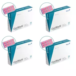 04 CefaWorld 150 mg Cães e Gatos Com 12 Comprimidos - World
