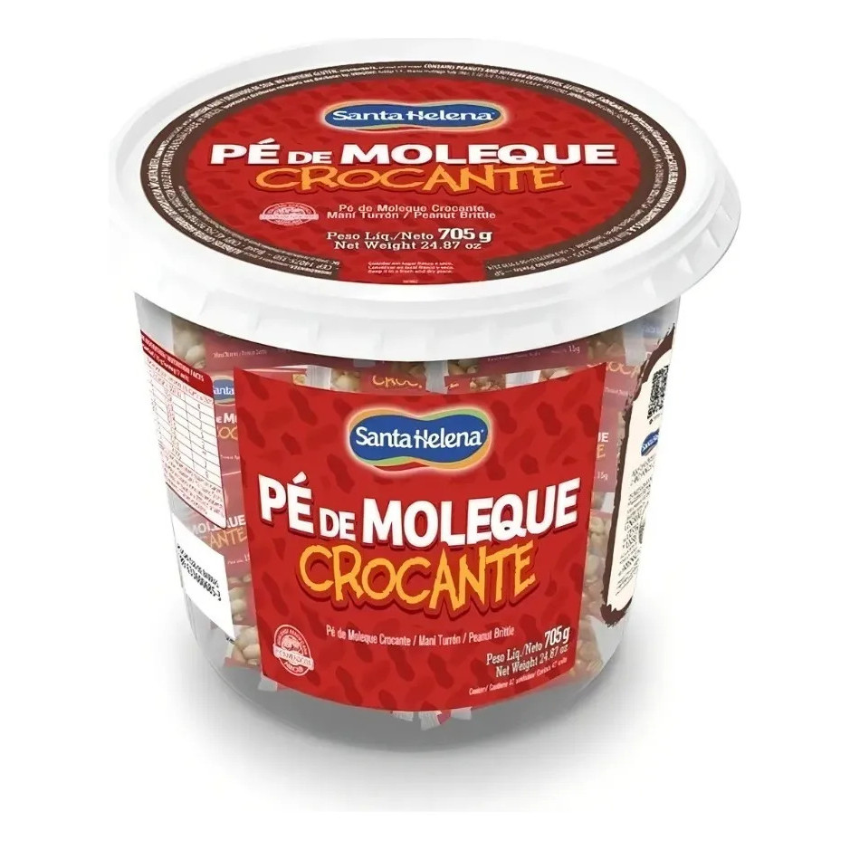 Doce De Pé De Moleque Santa Helena 705g Festa Junina