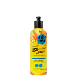 Finalizador Liso até falar que chega! 120ml Oh My | Alinhamento instantâneo para cabelos lisos e alisados