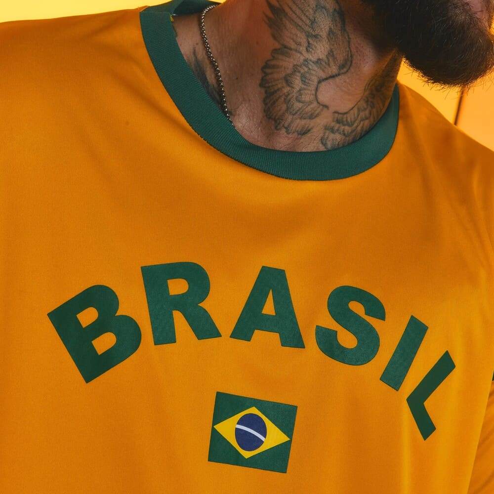 Camiseta Brasil Dengo Amarela · foto 2