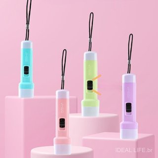 10/12/20 Unidades Mini LED Lanterna Colorida Candy Com Corda Para Chaveiro E Lembrancinha E Brindes De Festa