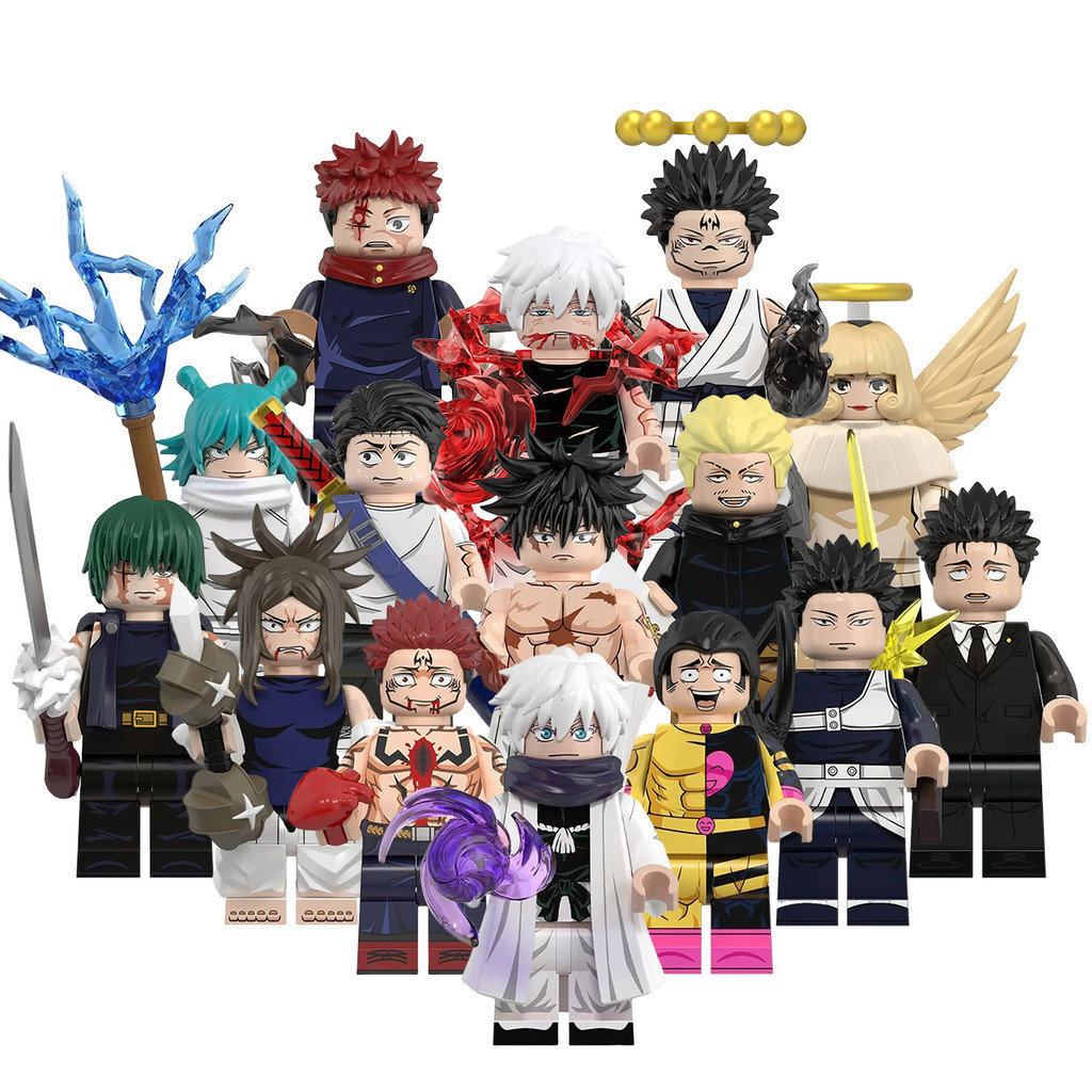 WM6202 WM6201 WM6200 WM6149 Anime Action Figure Brinquedos De Coleção De Blocos De Construção Para Crianças
