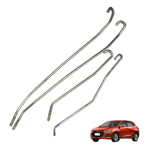 Haste Fechadura Macaneta Fechadura Gm Onix Hatch 2020 Jogo