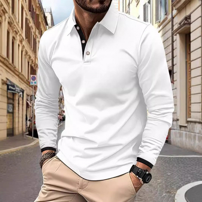 2024 primavera outono AliExpress camisa polo nova camisa polo esportiva masculina de manga comprida 2026.5.18