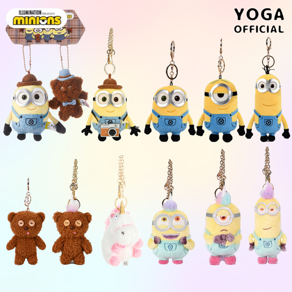 Universal Minion Boneca de Pelúcia Pingente Bonito Tim Bear Boneca Bolsa Pingente Chaveiro Presente