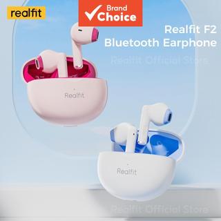 Realfit F2 Fones De Ouvido TWS HD Chamadas Bluetooth De Alta Qualidade Baixa Latência Com…