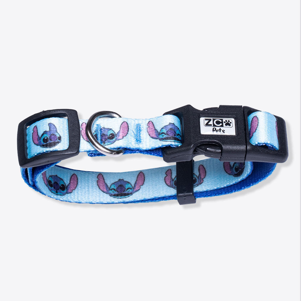 Coleira Para Cachorro Zonacriativa Pets Stitch - Disney em Oferta na Shopee