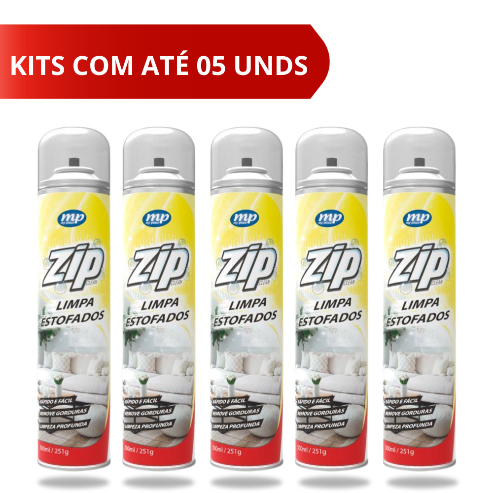 Kit 5 Limpa Estofados Espuma Limpadora Spray Seco Remove Sujeira Sofá Cadeira Tapete Colchão