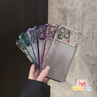 Capa De Telefone Transparente Com Glitter Para Realme C75 C71 C67 C65 C63 C61 C60 C55 C53 C35 C33 C33S C31 C30 C30S 4G 5 em Oferta na Shopee
