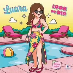 Livro de Colorir Luara | Look do Dia
