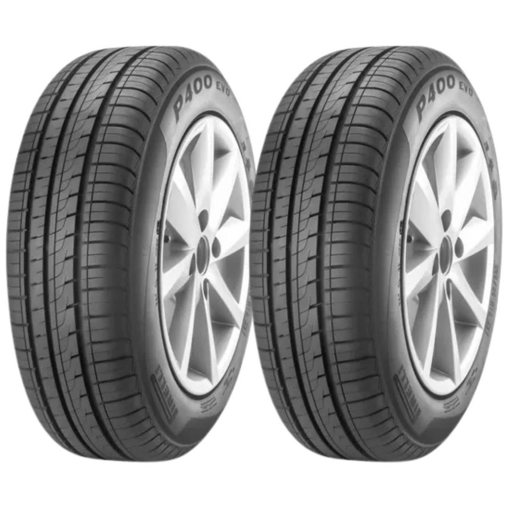 Kit 2 Pneus 205/55r16 Pirelli P400 Evo 91v