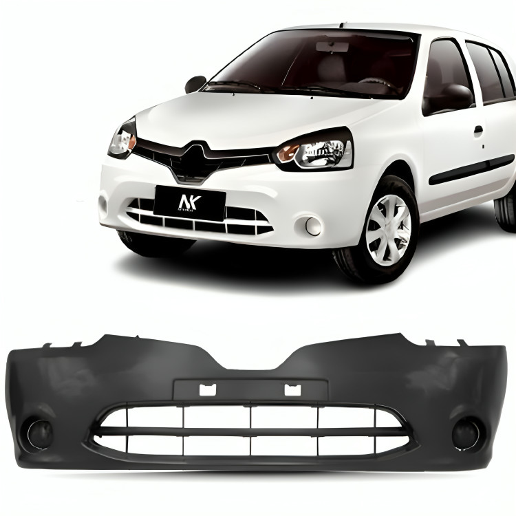 Parachoque Dianteiro Clio 2012 2013 2014 2015 2016 Sem Furo em Oferta na Shopee