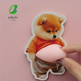 Adesivos SFBSF Shiba Inu , Adesivo De Barriga De Cachorro Chubby Silicone Autoadesivo , Fundo Rosa Macio em Oferta na Shopee